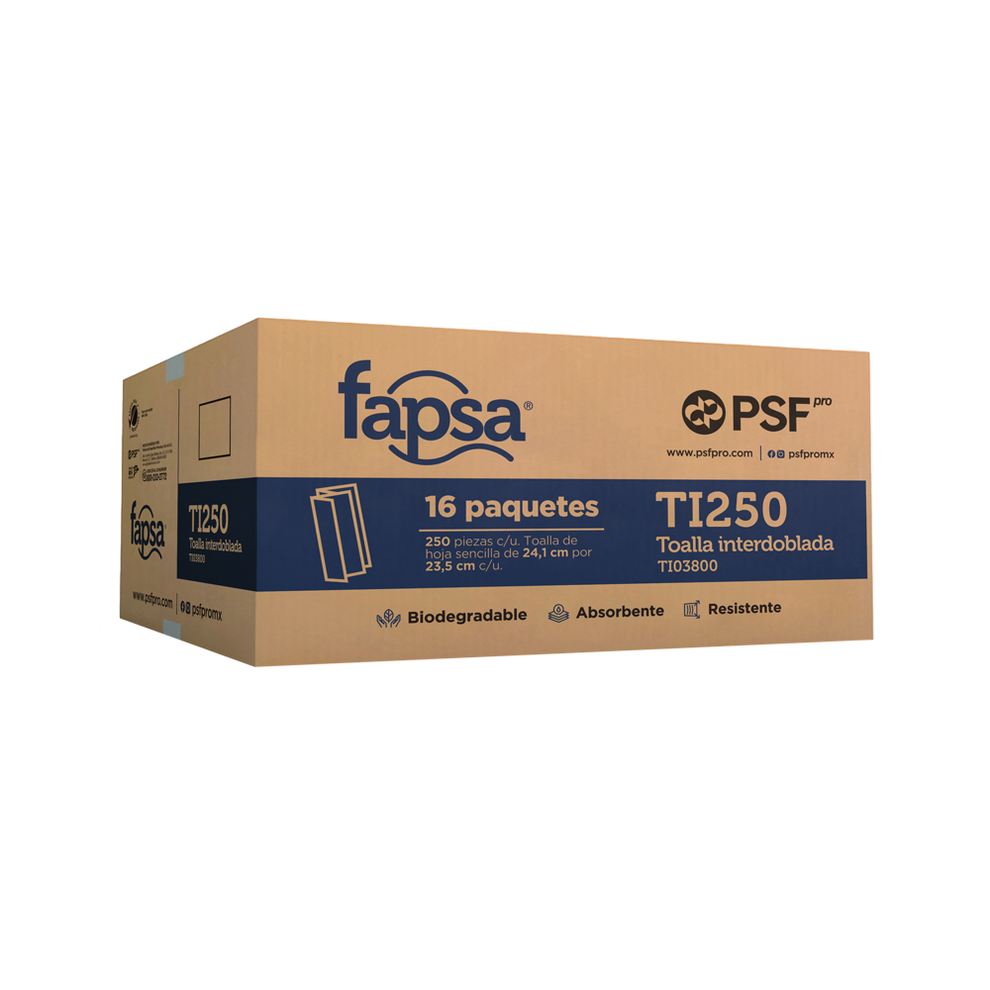 Toalla Interdoblada | PSF Pro – Soluciones Iris