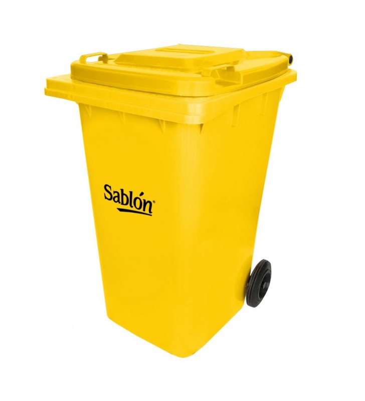 Botes para basura con llantas | Sablón