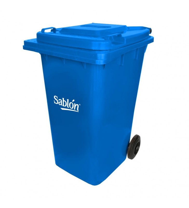Botes para basura con llantas | Sablón