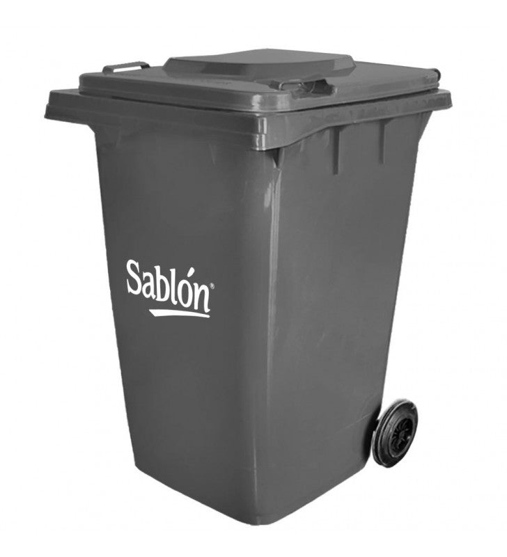Botes para basura con llantas | Sablón